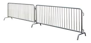 Crowd control fencing