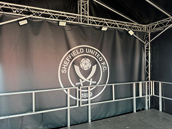 ES34 Mobile Stage at Sheffield United