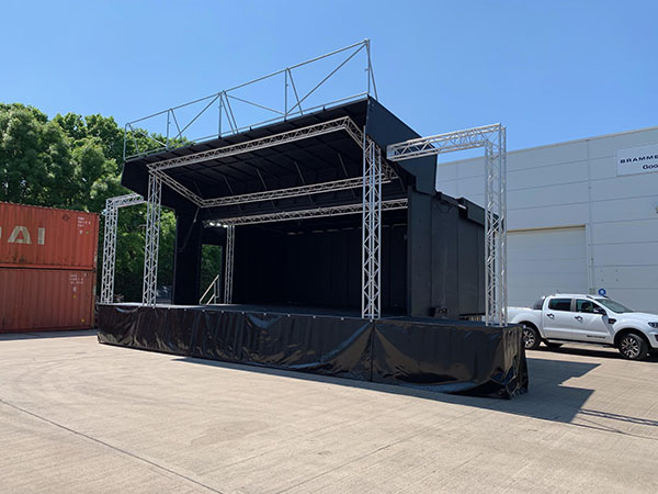 ES40 Stage for hire