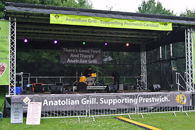 Mobile stage hire in Wirral
